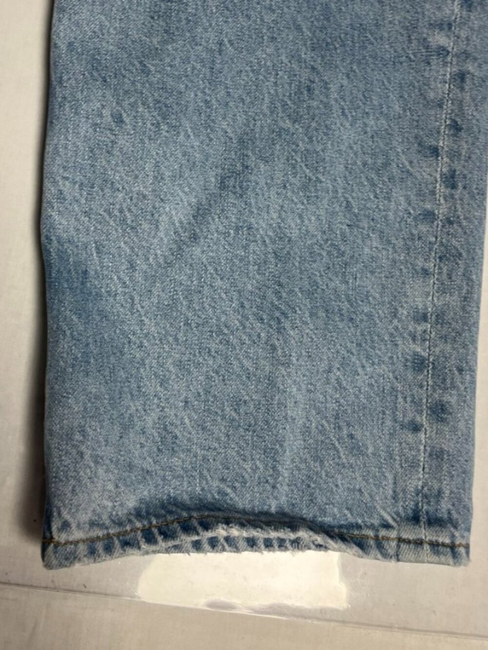 AGOLDE V-Waist Baggy Jeans Light Wash Size 30 Wide Leg Denim - Picture 5 of 13